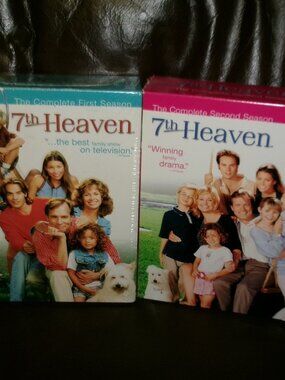 Like New 7th Heaven Complete Season 1 & 2 Boxed Sets